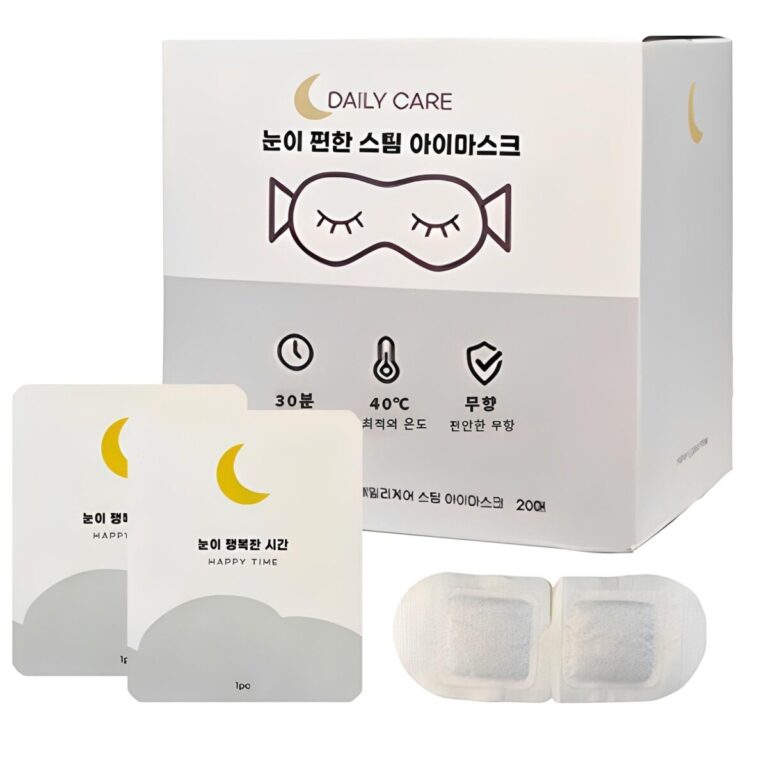 [추천 상품] 해피스팀 온열 안대 눈 찜질팩 스팀 아이마스크 무향, 40개입, 라이트그레이, 1개 상세보기!!