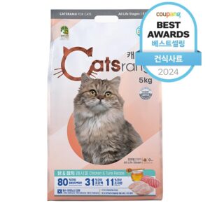 반려동물 추천 캐츠랑 전연령 고양이 건식사료, 닭+참치, 5kg, 1개 후기 및 스펙 상세 확인하기!!
