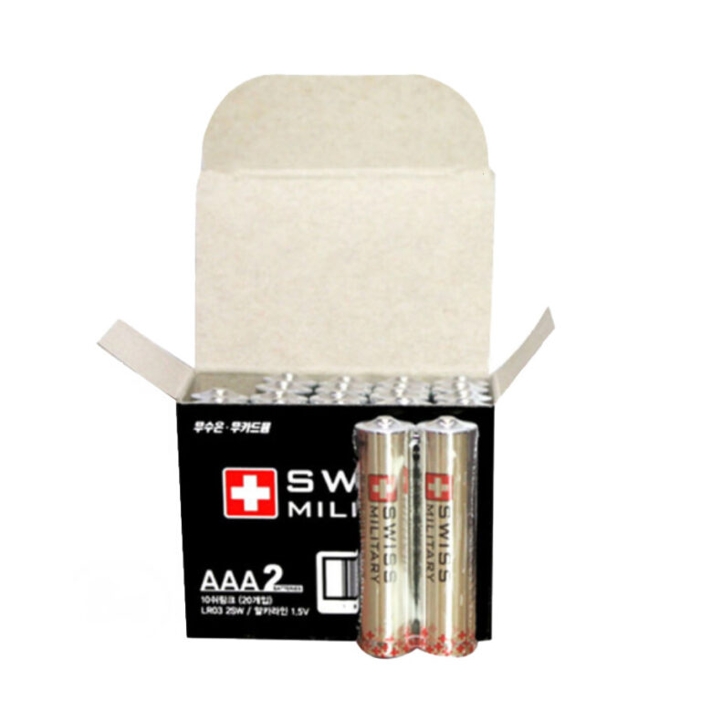 [추천 상품] 스위스밀리터리 AAA 건전지, 20개입, 1개 상세보기!!