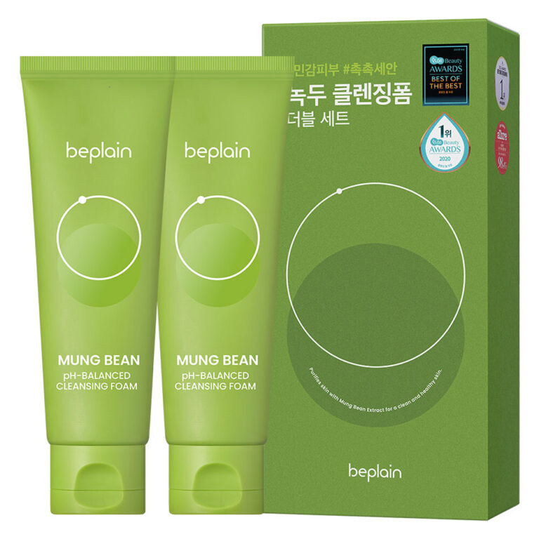 비플레인 녹두 약산성 클렌징폼, 80ml, 2개 추천 후기 확인!!