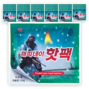 [국내생산]해피데이 포켓형 대용량 핫팩 150g, 30개 추천 후기 확인!!