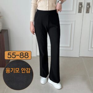 오늘 구매 [기모 부츠컷] 여성 세미 부츠컷 밴딩팬츠 에이플심플 겨울기모바지 키작녀부터 빅사이즈까지 추천 상품 & 후기~??