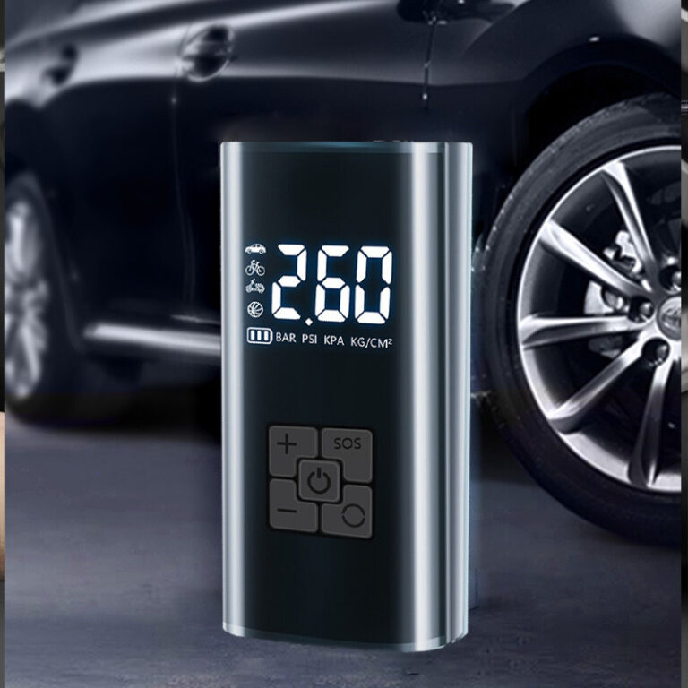 타이어 공기압 주입기 휴대용 무선 올인원 세트 6000mAh 타이어 압력 모니터링/led손전등/보조배터리/자동차 농구공 자전거 오토바이 다용도에어펌프 추천 상품 사용후기~??
