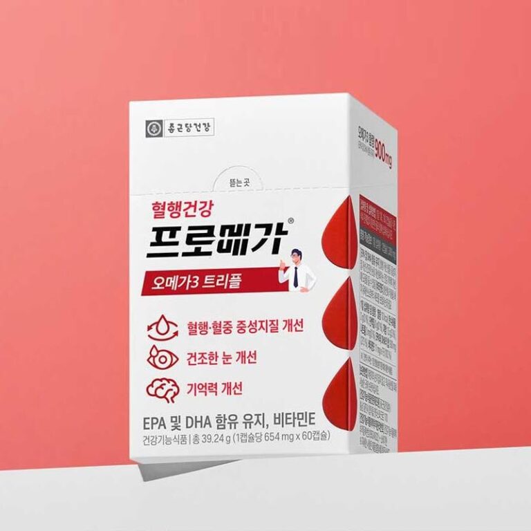 종근당건강 프로메가 오메가3 트리플 장용성, 60정, 2개 정보와 후기 추천~??