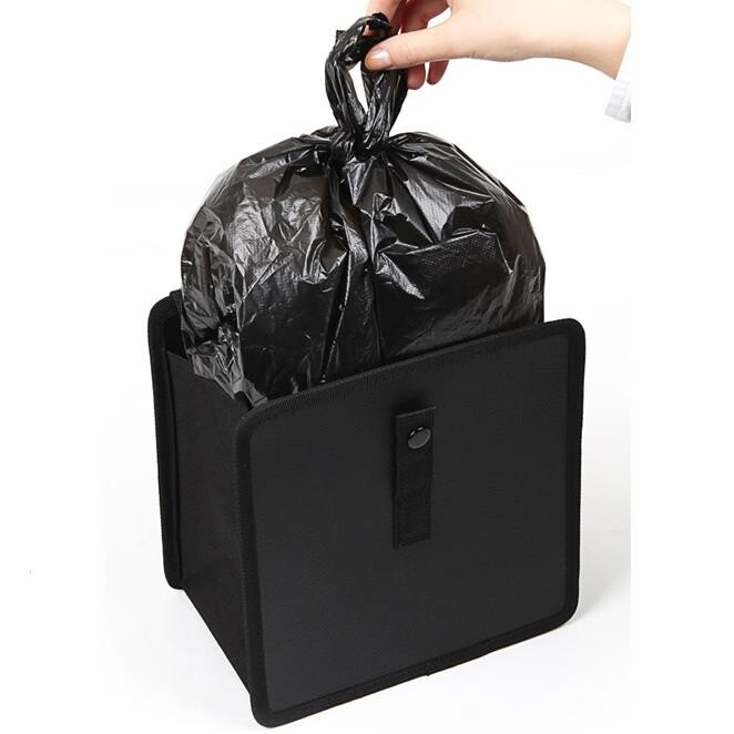 케이엠모터스 차량용 잡쓰 쓰레기통, 블랙, 1개 추천 상품 사용후기~??
