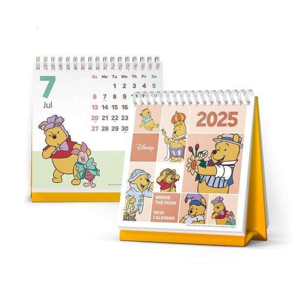 2025년 디즈니 곰돌이 푸 탁상 달력 후기 확인~??