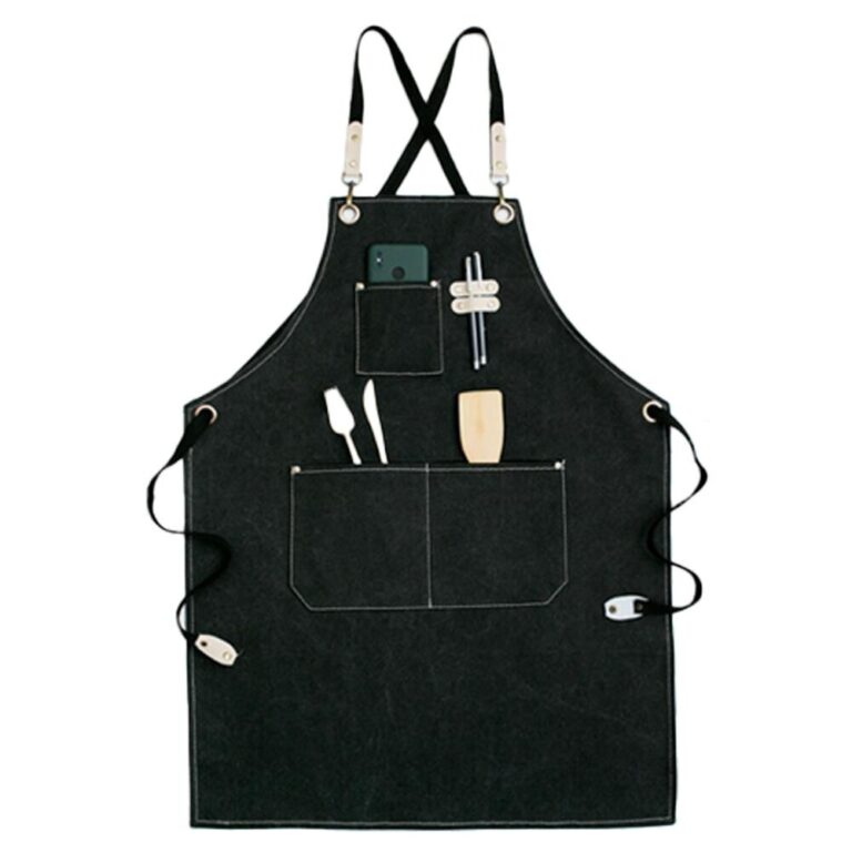 [추천 상품] 디오셀 프리미엄 심플 캔버스 포켓 앞치마, 블랙, 1개 정보 후기??