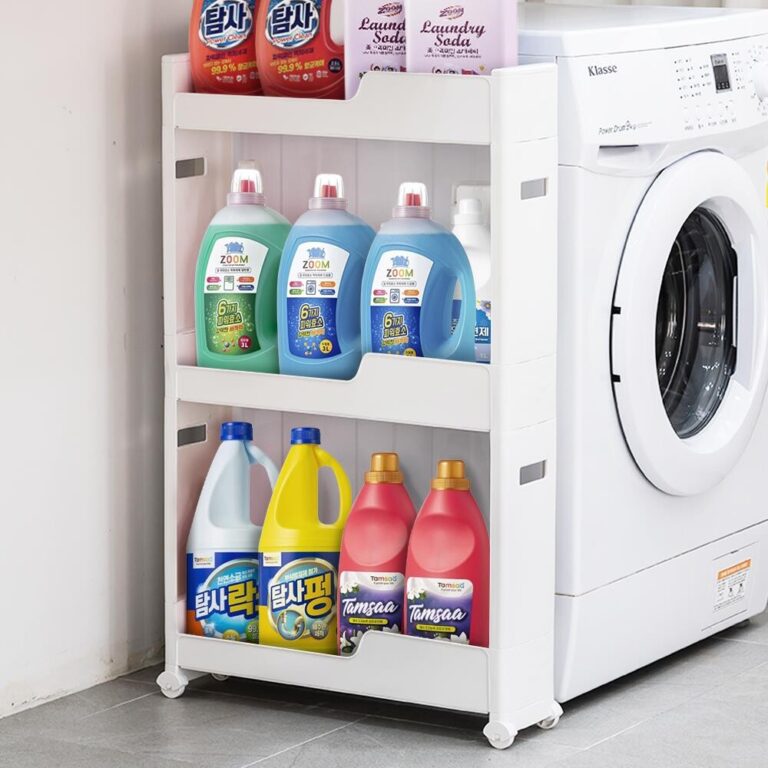 [추천 상품] 코멧 이동식 틈새 선반, 화이트, 1개 정보 후기??