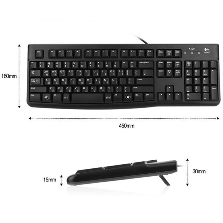 가전제품 로지텍 USB 유선 일반형 키보드 상품추천 & 사용후기!!