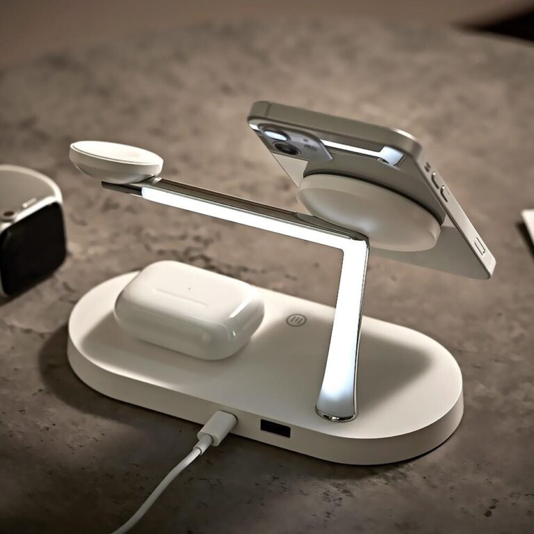 가전제품 만렙 3in1 + 1 애플워치 아이폰 맥세이프 무선충전기 거치대 상품추천 & 사용후기!!